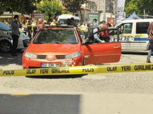 Ordu’da Silahlı Saldırı Kamerada: 1 Yaralı