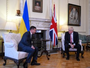 Johnson Ve Zelenskiy, Ukrayna’dan Tahıl İhracatını Sürdürme Konusunda Görüştü