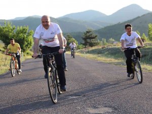 Kızılcahamam Mtb Cup Dağ Bisikleti Yarışması Başladı