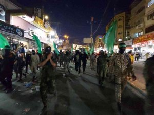 Gazze’de "Bayrak Yürüyüşü" Protestosu