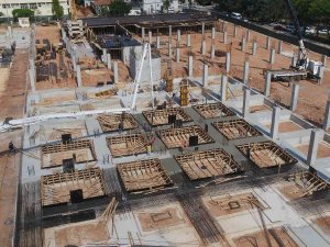 Akdeniz Üniversitesi Katlı Otopark Projesi Yükseliyor
