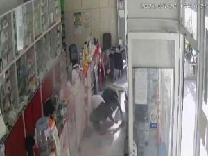 Eczaneye Silahlı Saldırının Yeni Görüntüleri Ortaya Çıktı