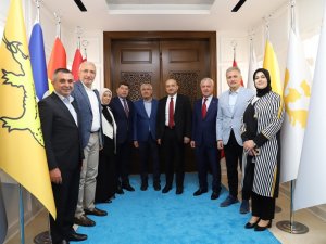 Başkan Güder’e Ak Parti Heyetinden Anlamlı Ziyaret