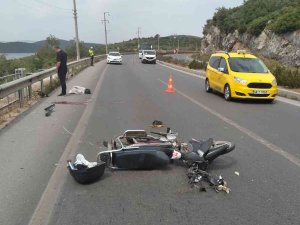 Bodrumda Trafik Kazası: 1 Yaralı