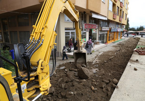 Rize Değirmendere'de Çevre Düzenlemesi Yapılıyor