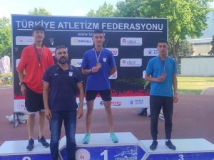 Aydınlı Sporcudan Çifte Madalya