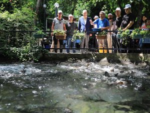 Alabalık Yetiştiriciliğini A’dan Z’ye Öğrendiler