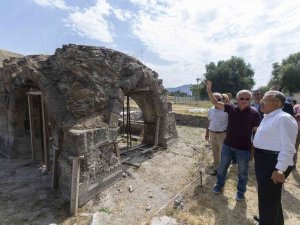 Büyükşehir, Keykubadiye Sarayı’nda Çıkan Eserleri Sergileyecek
