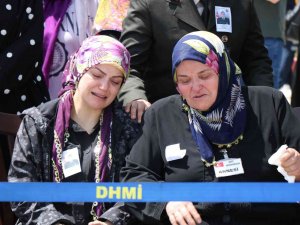 Samsun Şehidini Gözyaşları İçinde Karşıladı