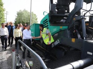 Düzce Özel İ̇daresi Asfalt Sezonuna Başladı