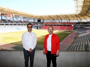 Vali Pehlivan, Spor Tesislerinde İncelemelerde Bulundu