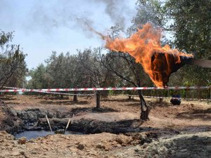 Tpao, Petrole Benzer Siyah Sıvıdan Numune Aldı