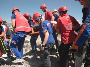 Ardahan’da Gerçeği Aratmayan Deprem Tatbikatı