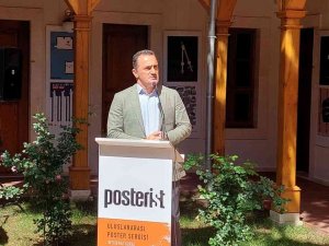 Ayasofya Medresesi’nde "Posterist" Poster Sergisi Açıldı