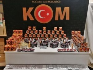 5 Şüphelinin Yakalandığı Kaçakçılık Operasyonunda Binlerce Kaçak Malzeme Ele Geçirildi