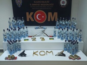 Elazığ’da Sahte İçki Operasyonu