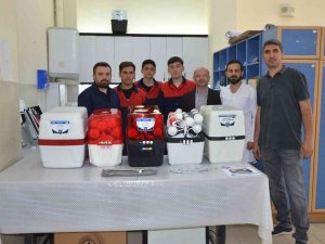 Lise Öğrencileri, Okulun Atölyesinde Su Arıtma Cihazı Üretti