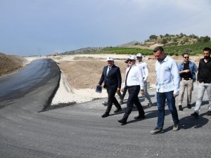 Vali Pehlivan, Mtosb Otoban Bağlantı Yolunda İncelemelerde Bulundu