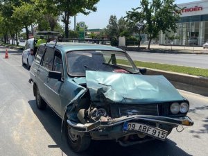 Aydın’daki Kazada Araçlarda Maddi Hasar Oluştu