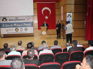 Midyat’ta “İ̇ş Sende Projesi” Tanıtımı
