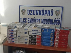 Edirne’de 25 Bin 100 Adet Kaçak Makaron Ele Geçirildi