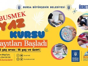 Busmek’te Ücretsiz Yaz Kursları Başlıyor