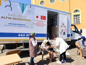 Mobil Sağlık Tarama Aracı İle Kırsal Mahallelerdeki Vatandaşlar Bilinçlendiriliyor