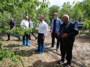 Vali Masatlı’dan Sağanak Yağış Ve Dolunun Vurduğu 2 Köyde İnceleme