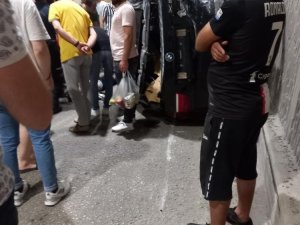 Alt Geçitte Korkutan Kaza: Hurdaya Dönen Lüks Cipten Hafif Yaralı Kurtuldu