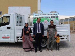 Vantb Başkanı Süer İle Çiftçilerin Yüzü Gülüyor