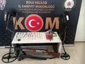 Bolu’da Tarihi Eser Operasyonu: 2 Gözaltı