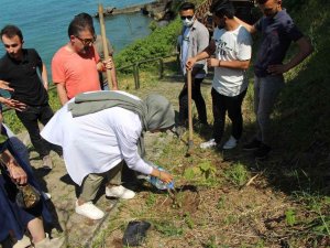 Avrasya Üniversitesi’nde Yerleşkesinde Fidan Dikimi