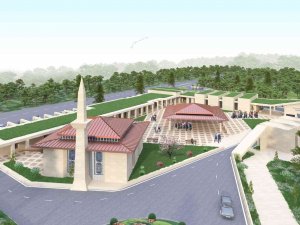 Uncalı Kent Mezarlığı İnşaatı Hızla İlerliyor