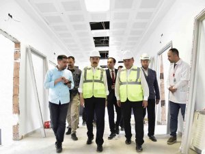 Vali Kızılkaya Bozüyük’teki Sağlık Yatırımlarını Denetledi