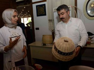 Başkan Yılmaz’dan El Sanatlarına Destek