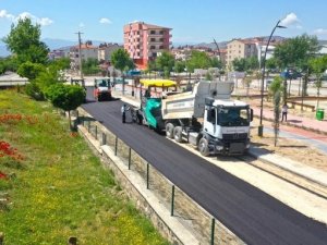 Elazığ’da Asfaltlama Çalışmaları Sürüyor