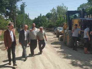Başkan Üçok, Selde Zarar Gören Kerimoğlu Köyünde İnceleme Yaptı