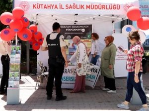 Kütahya’da “Dünya Tütünsüz Günü” Standı Açıldı