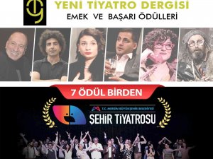 Mersin Büyükşehir Belediyesi Şehir Tiyatrosuna 7 Ödül