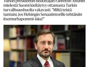 Cumhurbaşkanlığı İ̇letişim Başkanı Altun: “Nato Üyeliğinin Bir Hak Değil Ayrıcalıktır"