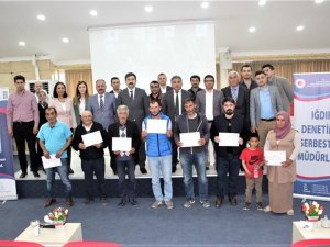 Iğdır’da Denetimli Serbestlik Yükümlülerine Sertifika