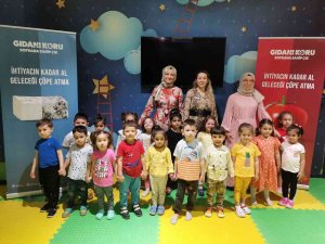 Kütahya Belediyesi Çocuk Bakımevi Öğrencilerine, "Gıda Güvenilirliği Ve Gıda İ̇srafı" Eğitimi