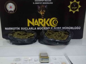 Gaziantep’te 9 Kilo Esrar Ele Geçirildi