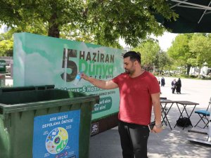 Konya Büyükşehir’den Geri Dönüşüm Atık Getirene Ücretsiz Tramvay Bileti