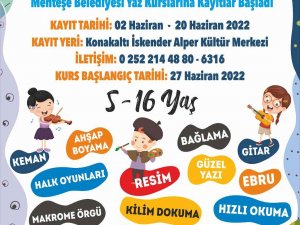 Yaz Kurslarına Kayıtlar Başladı