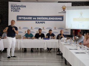 Ak Parti İ̇zmir İ̇stişare Ve Değerlendirme Kampında Yeni Projeler