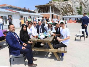 Öğrenciler Biyolojik Arıtma Tesisini Gezdi