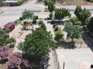 Nazilli’deki Parklarda Aydınlatma Sistemleri Yenileniyor