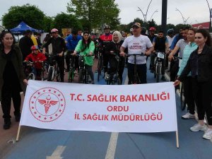 Ordu’da Dünya Bisiklet Günü Dolayısıyla Etkinlik Düzenlendi