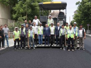 Bir Günde Bin 170 Ton Asfalt